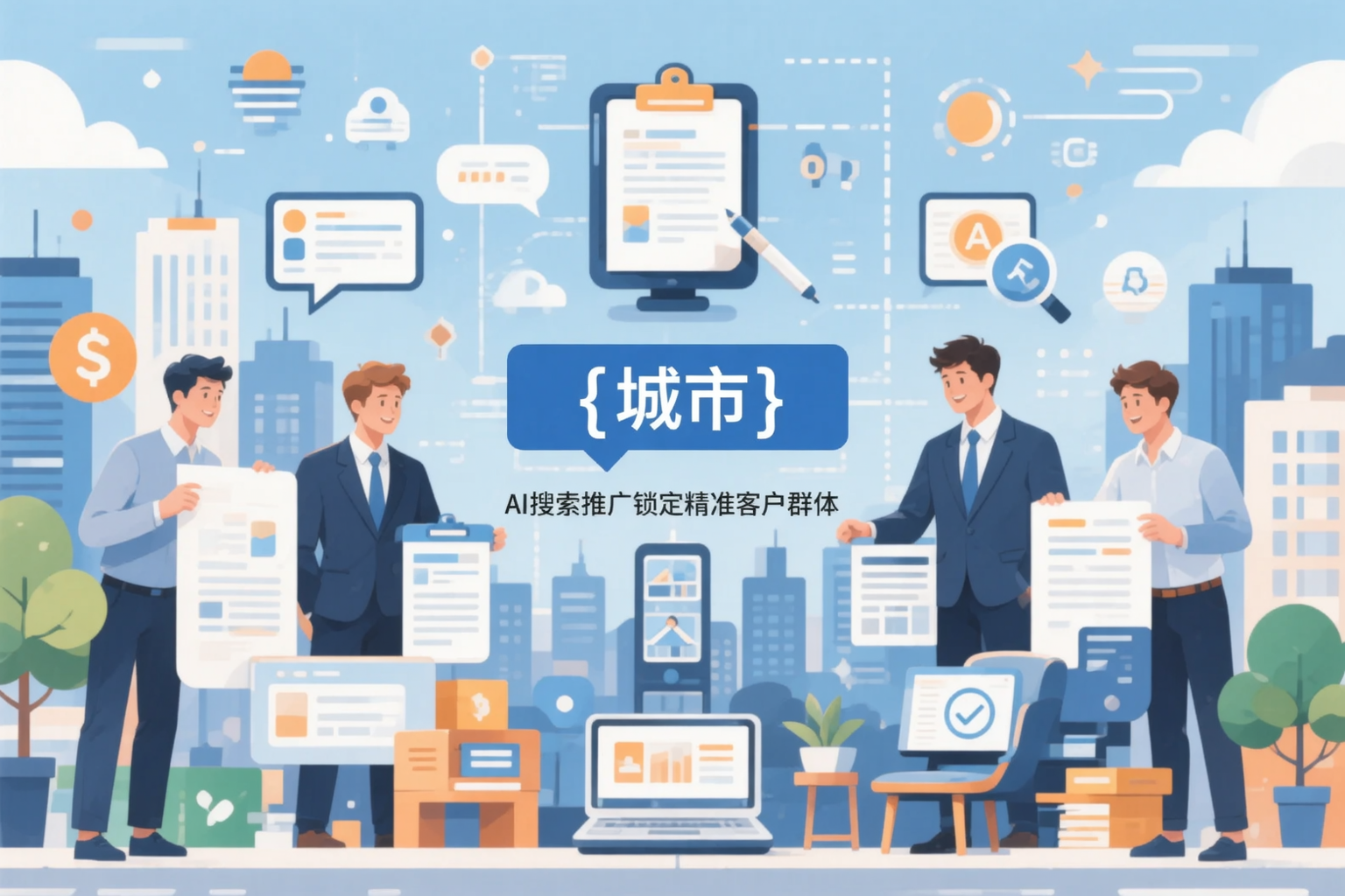 白银公司如何用AI搜索推广锁定精准客户群体