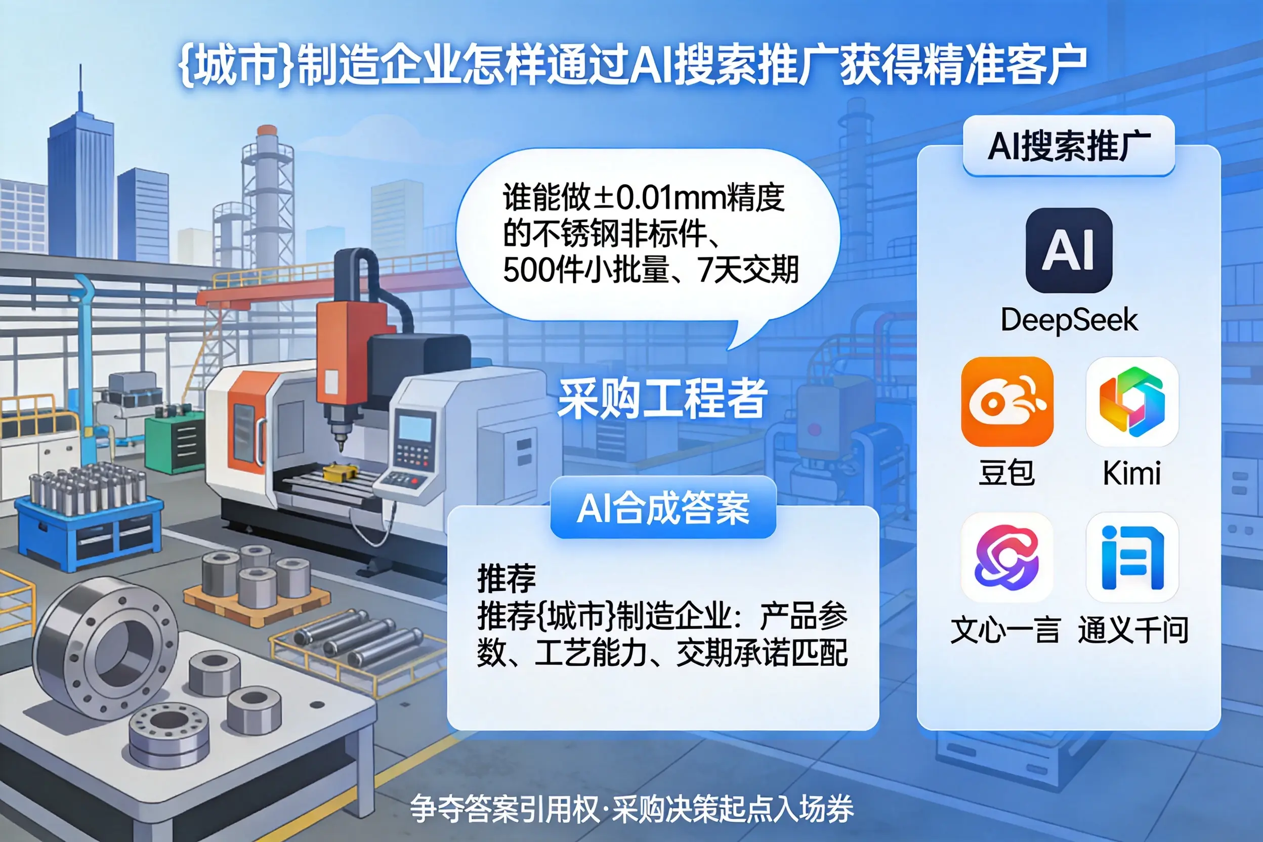 白银制造企业怎样通过AI搜索推广获得精准客户