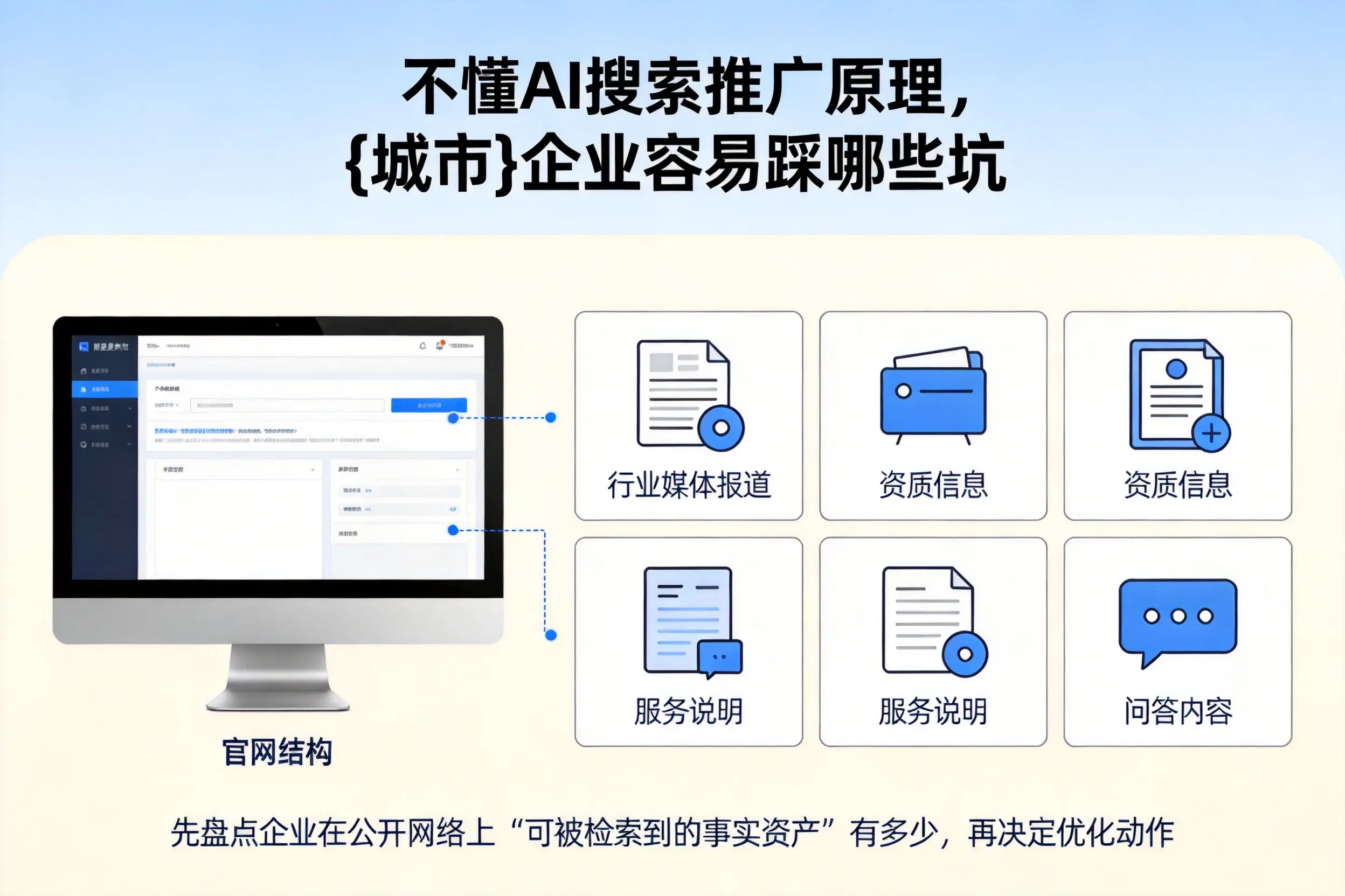 不懂AI搜索推广原理,白银企业容易踩哪些坑