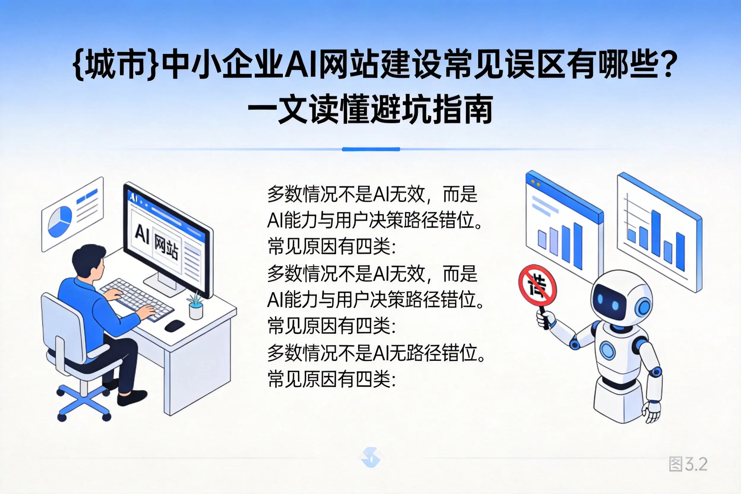 白银中小企业AI网站建设常见误区有哪些？一文读懂避坑指南